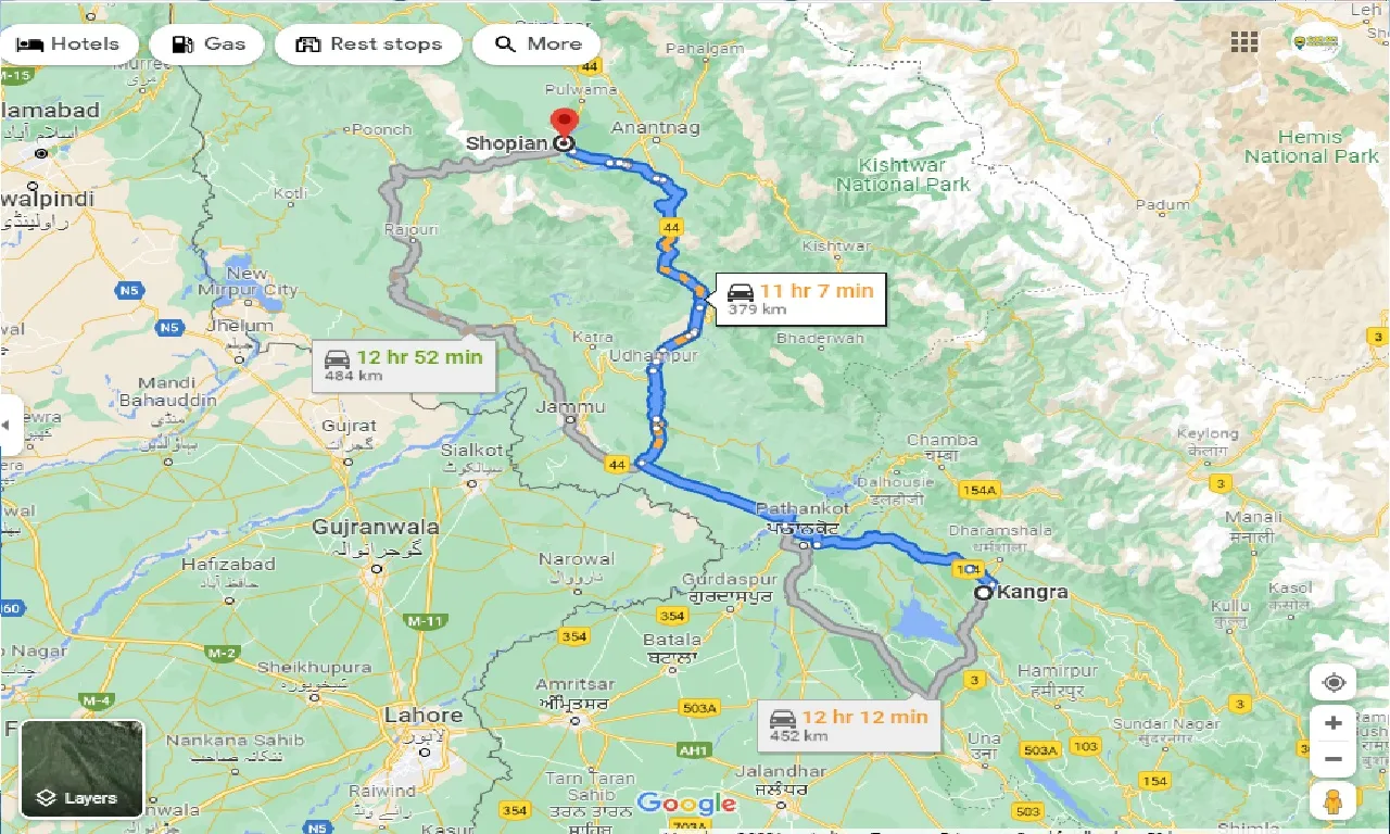 kangra-to-shopian-one-way