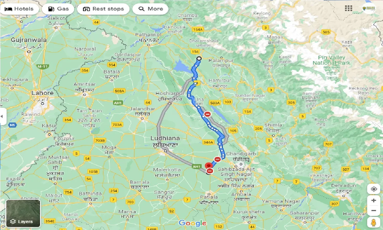 kangra-to-sirhind-taxi
