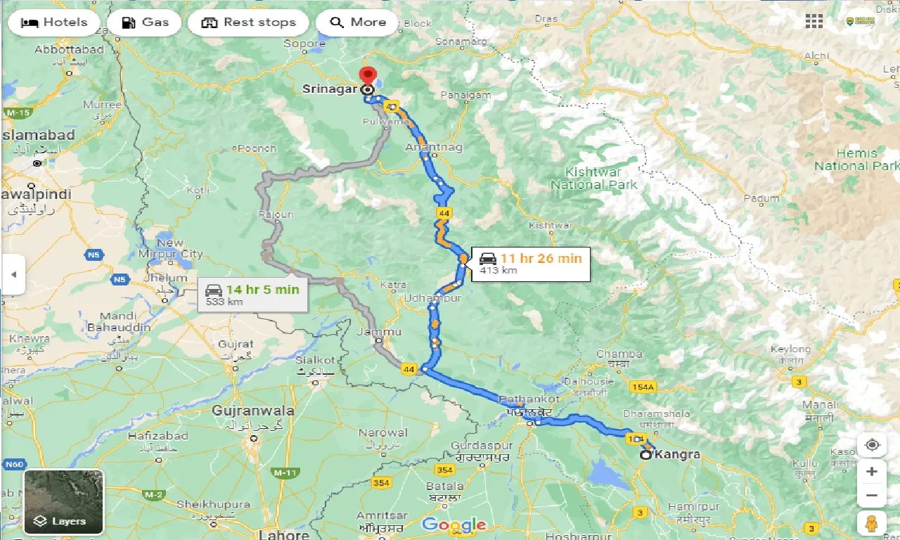 kangra-to-srinagar-taxi