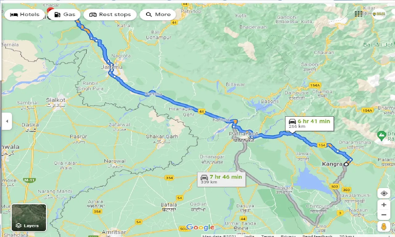 kangra-to-sunderbani-taxi