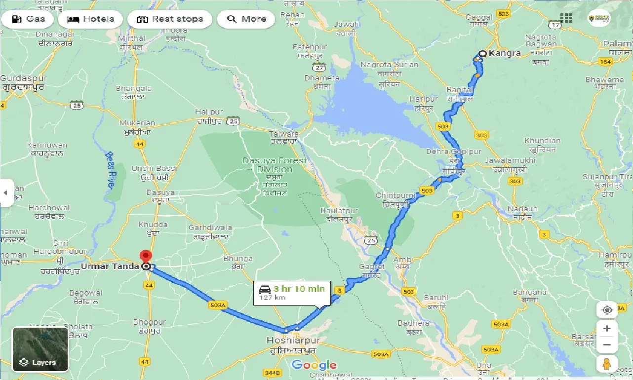 kangra-to-urmar-tanda-one-way