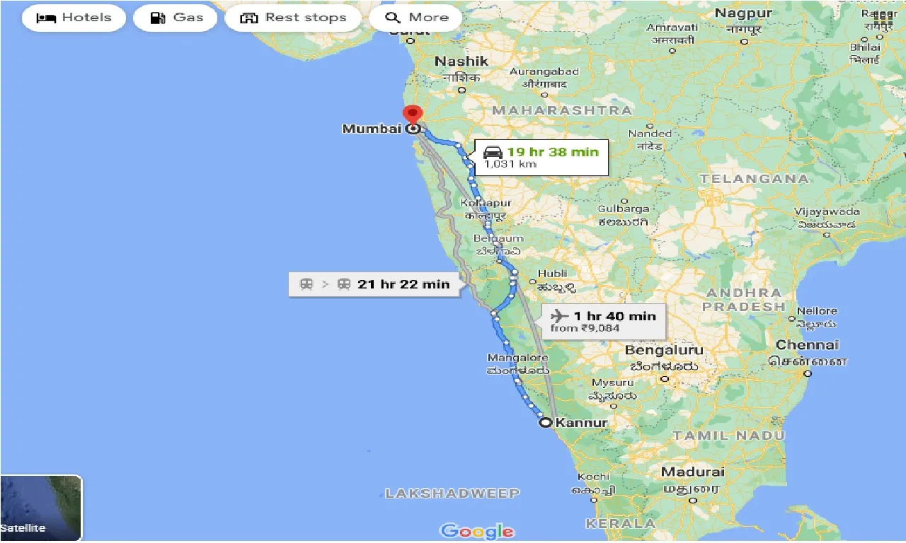 kannur-to-Mumbai-one-way