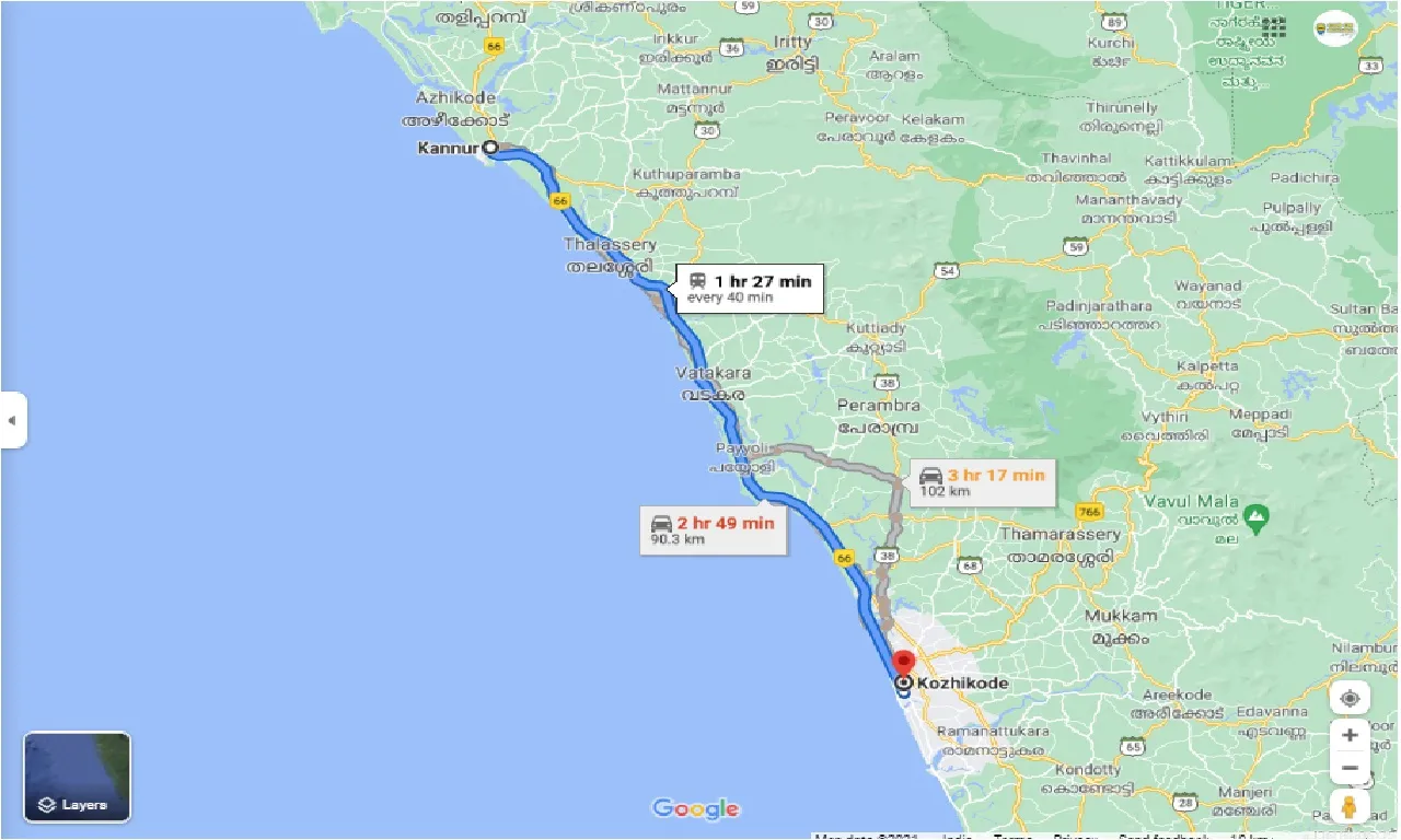 kannur-to-calicut-one-way