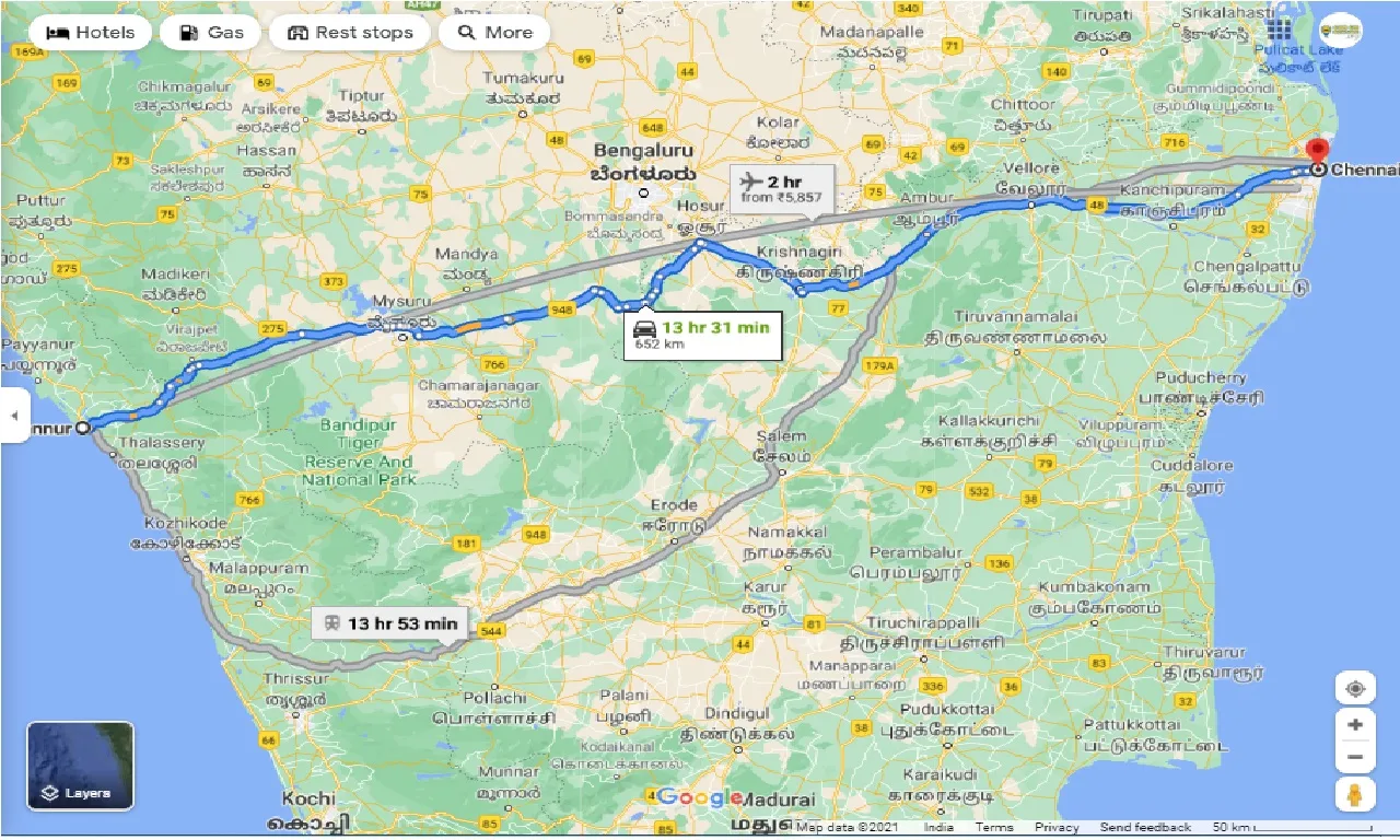 kannur-to-chennai-outstation