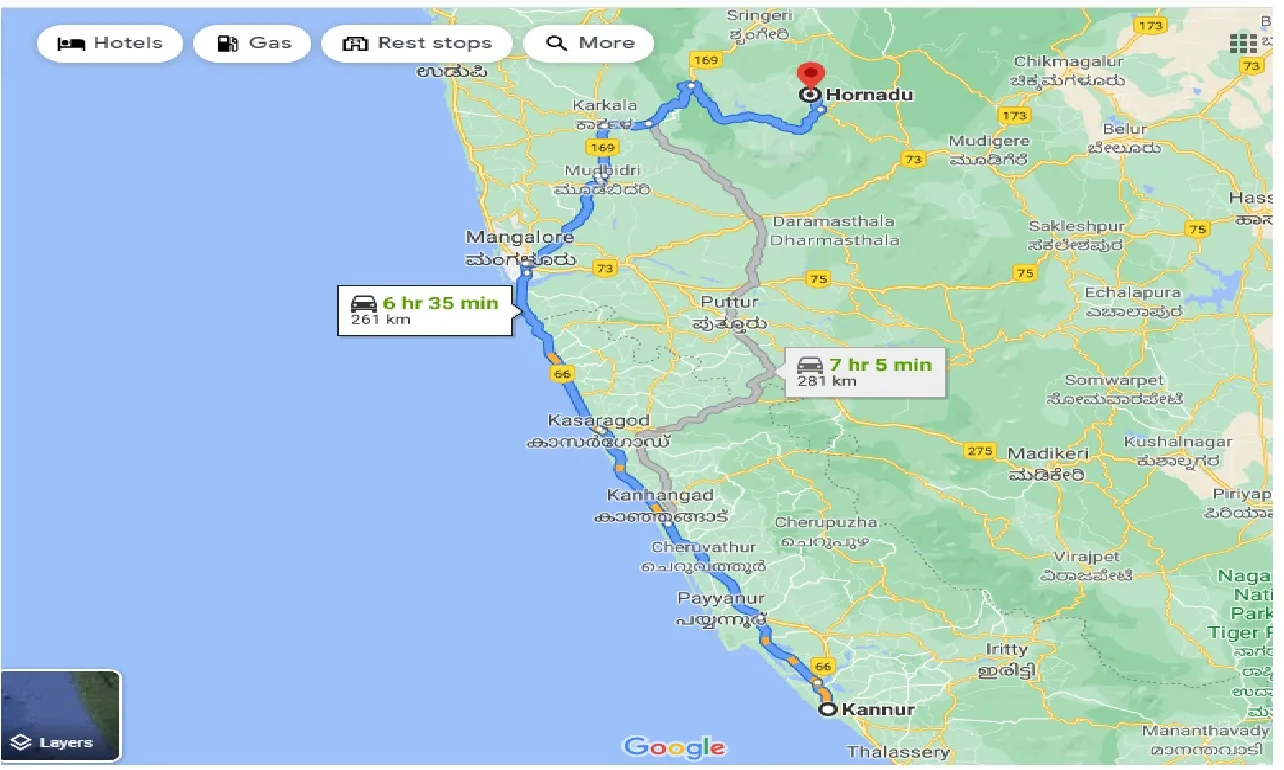 kannur-to-horanadu-one-way