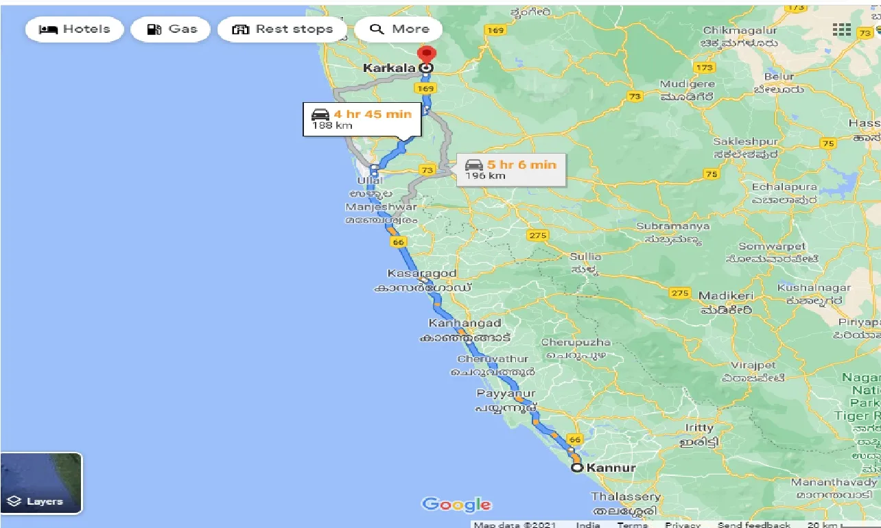 kannur-to-karkala-taxi