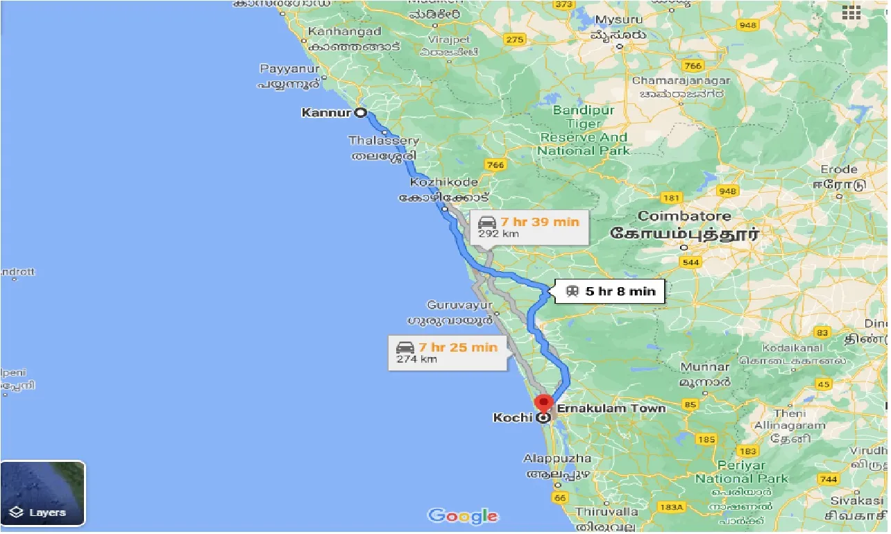Kannur To Kochi One Way kannur-to-kochi-one-way
