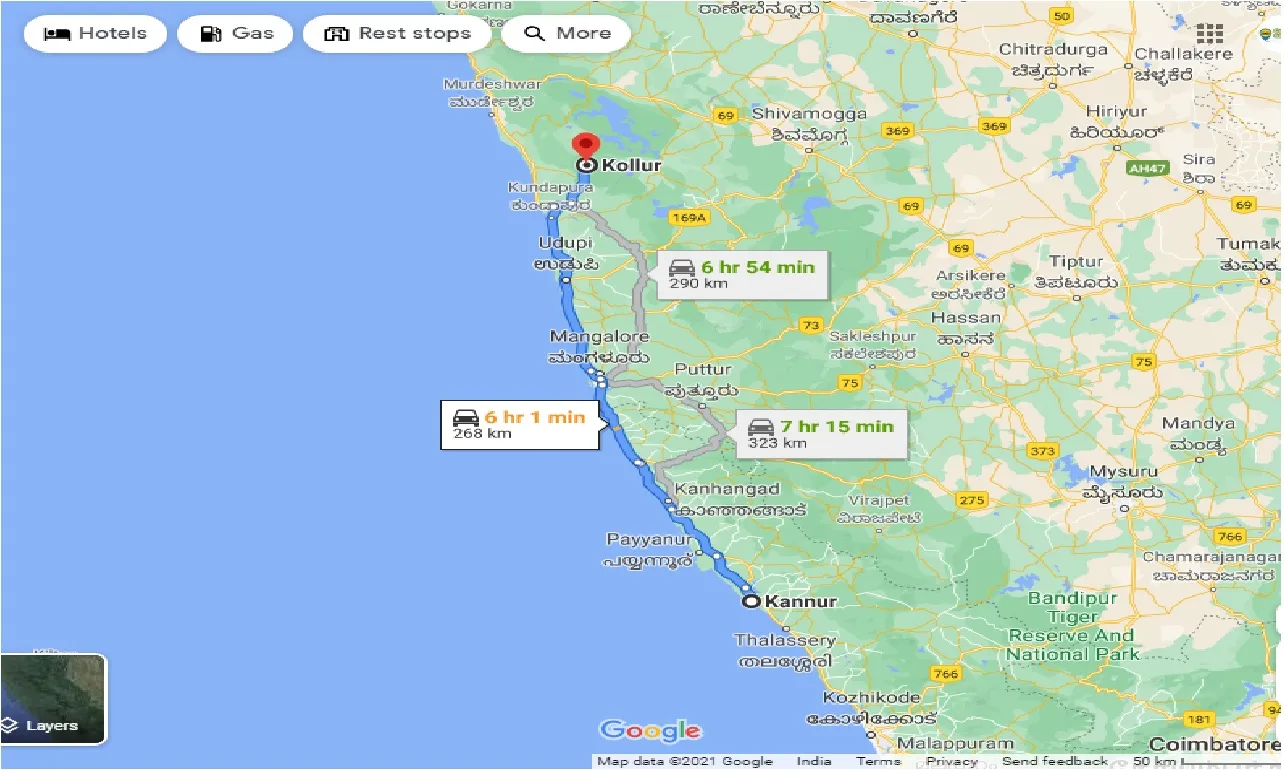 kannur-to-kollur-one-way