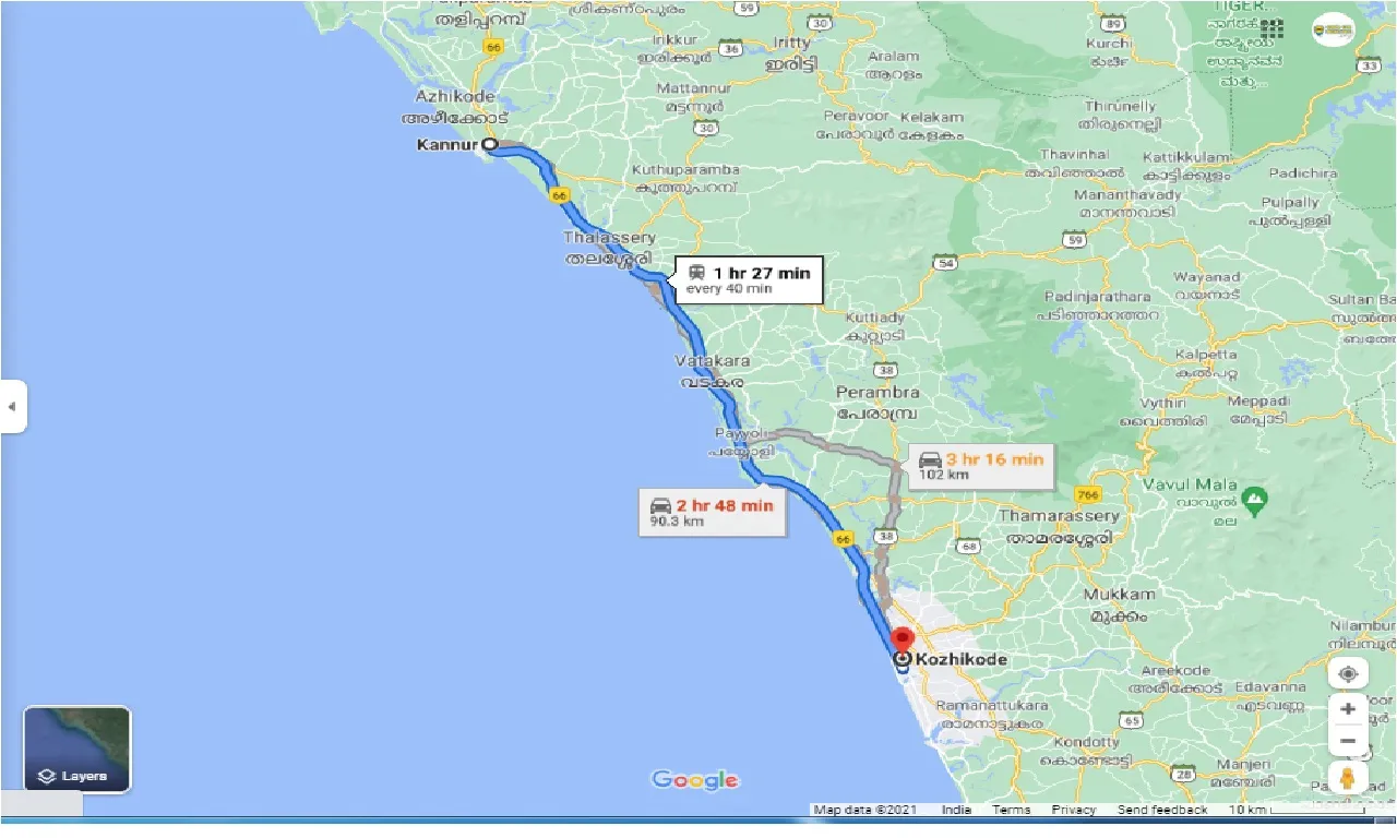 kannur-to-kozhikode-round-trip