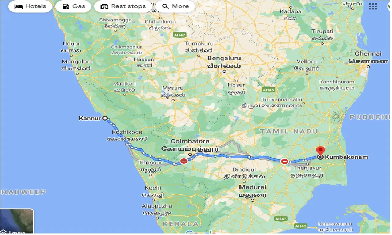 kannur-to-kumbakonam-one-way