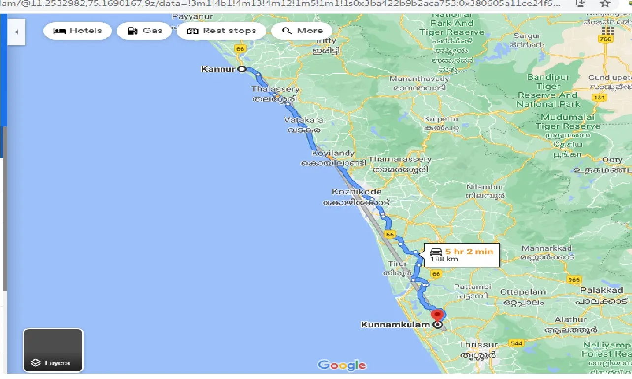 kannur-to-kunnamkulam-taxi