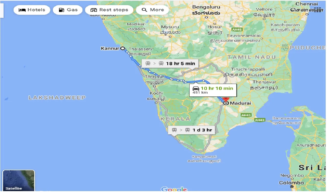 kannur-to-madurai-one-way
