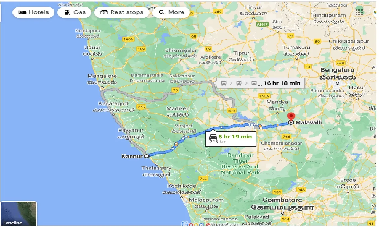 kannur-to-malavalli-taxi