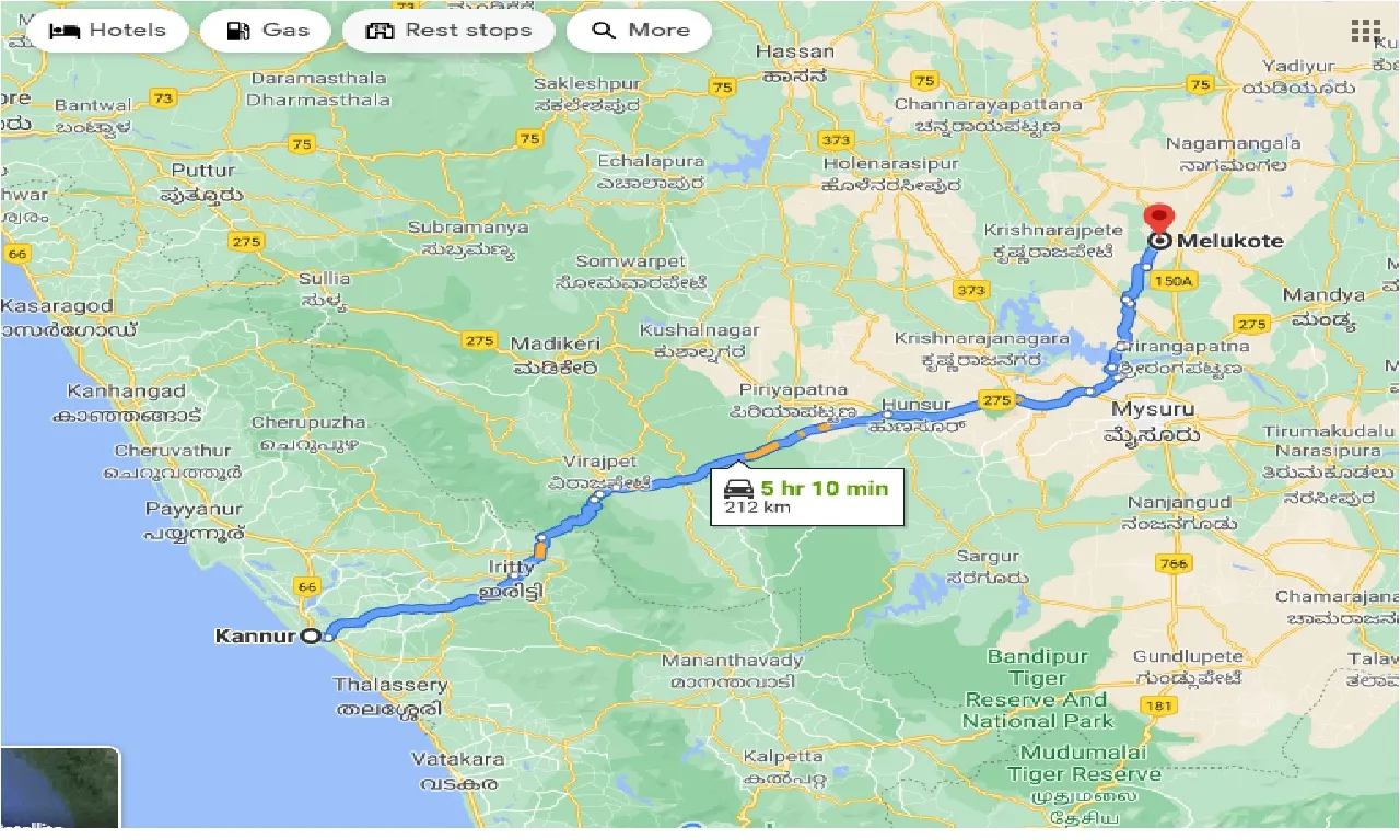kannur-to-melukote-taxi