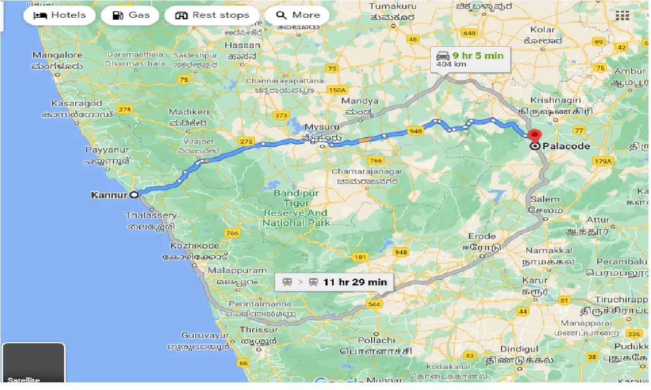 kannur-to-palacode-taxi