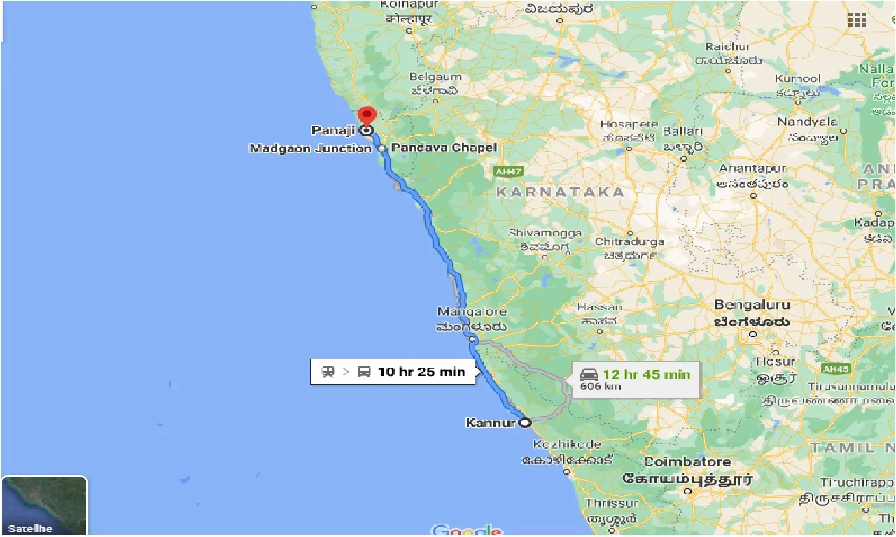 kannur-to-panaji-taxi