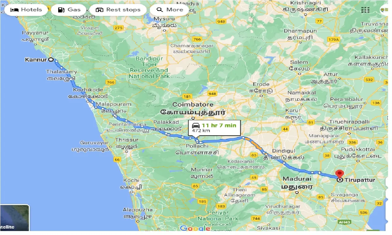 kannur-to-tirupathur-taxi