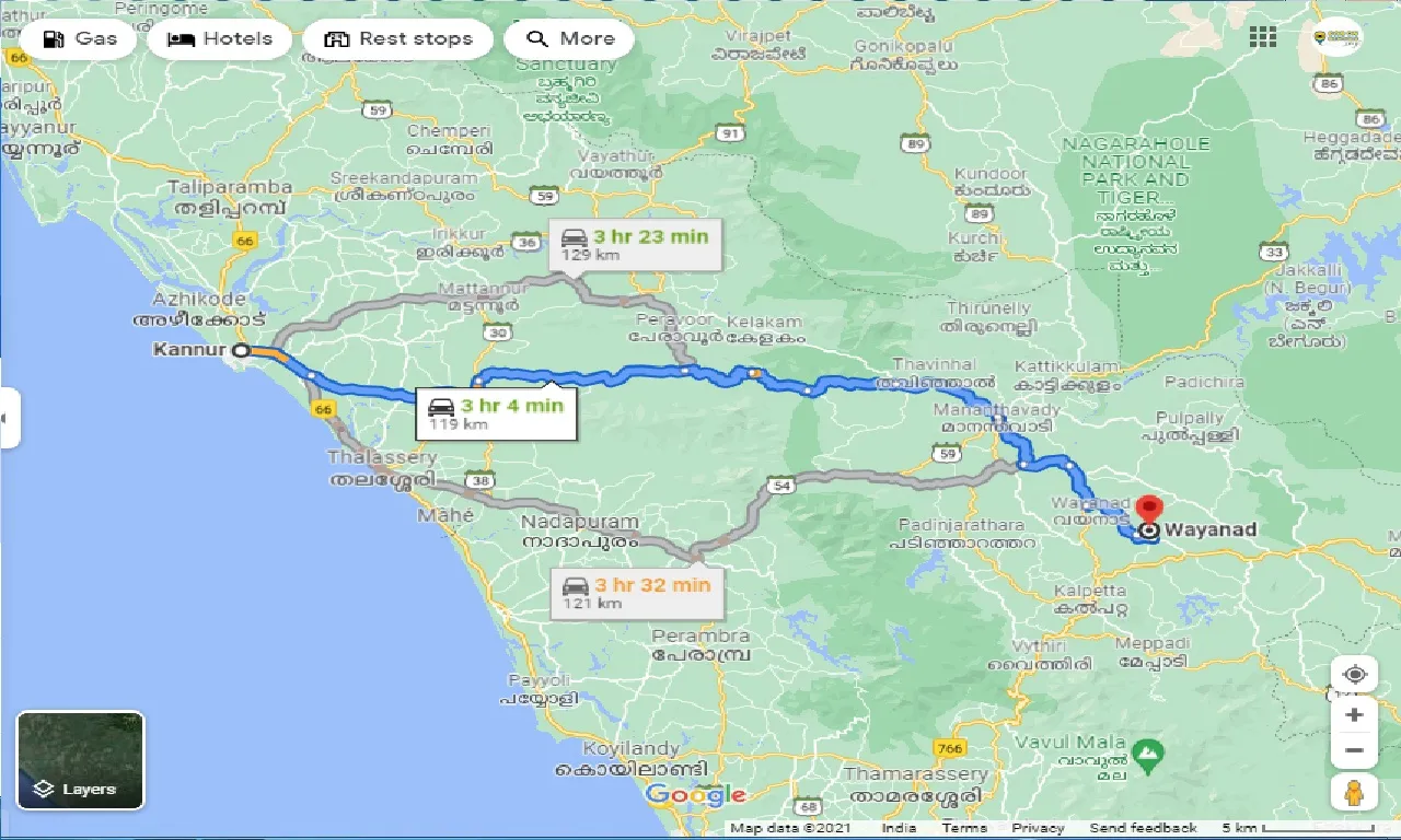 kannur-to-wayanad-round-trip