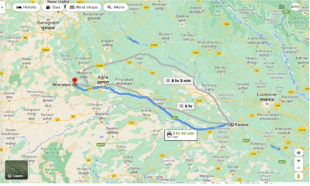 kanpur-to-bharatpur-round-trip