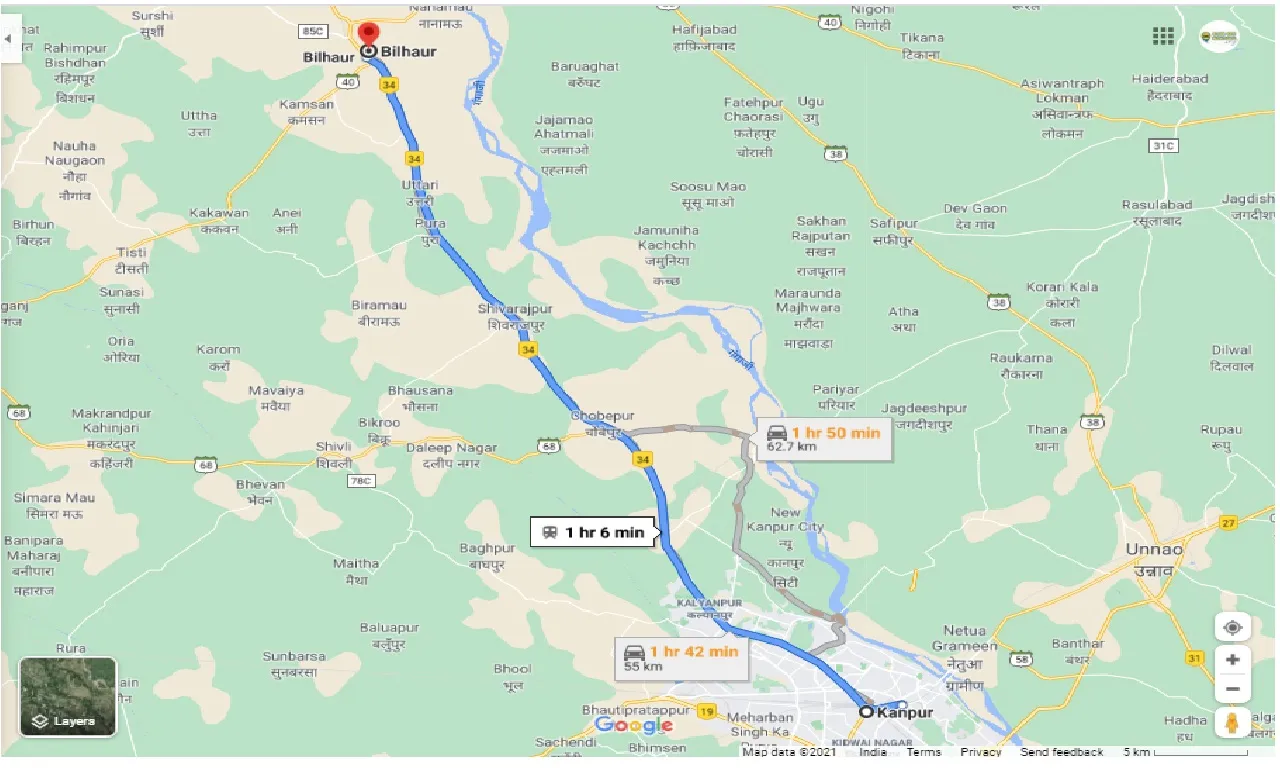 kanpur-to-bilhaur-round-trip