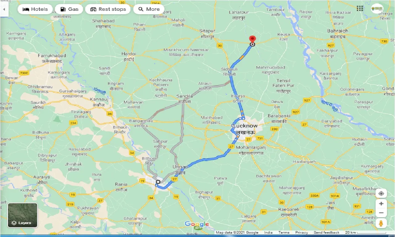 kanpur-to-biswan-round-trip