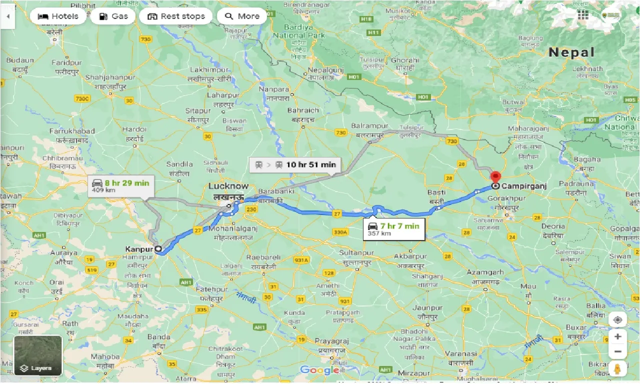 kanpur-to-campirganj-round-trip