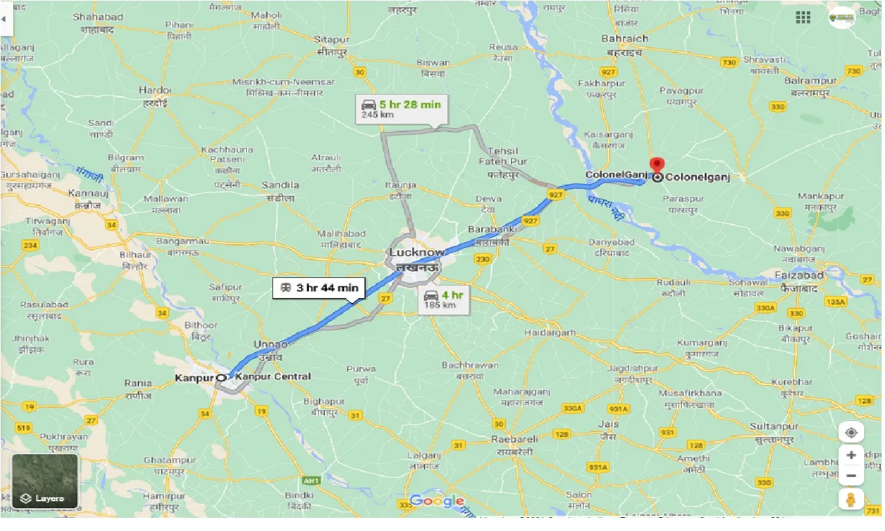 kanpur-to-colonelganj-round-trip