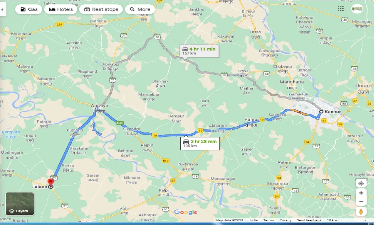 kanpur-to-jalaun-round-trip