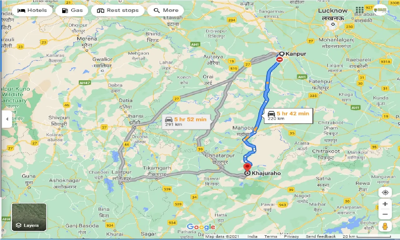 kanpur-to-khajuraho-outstation