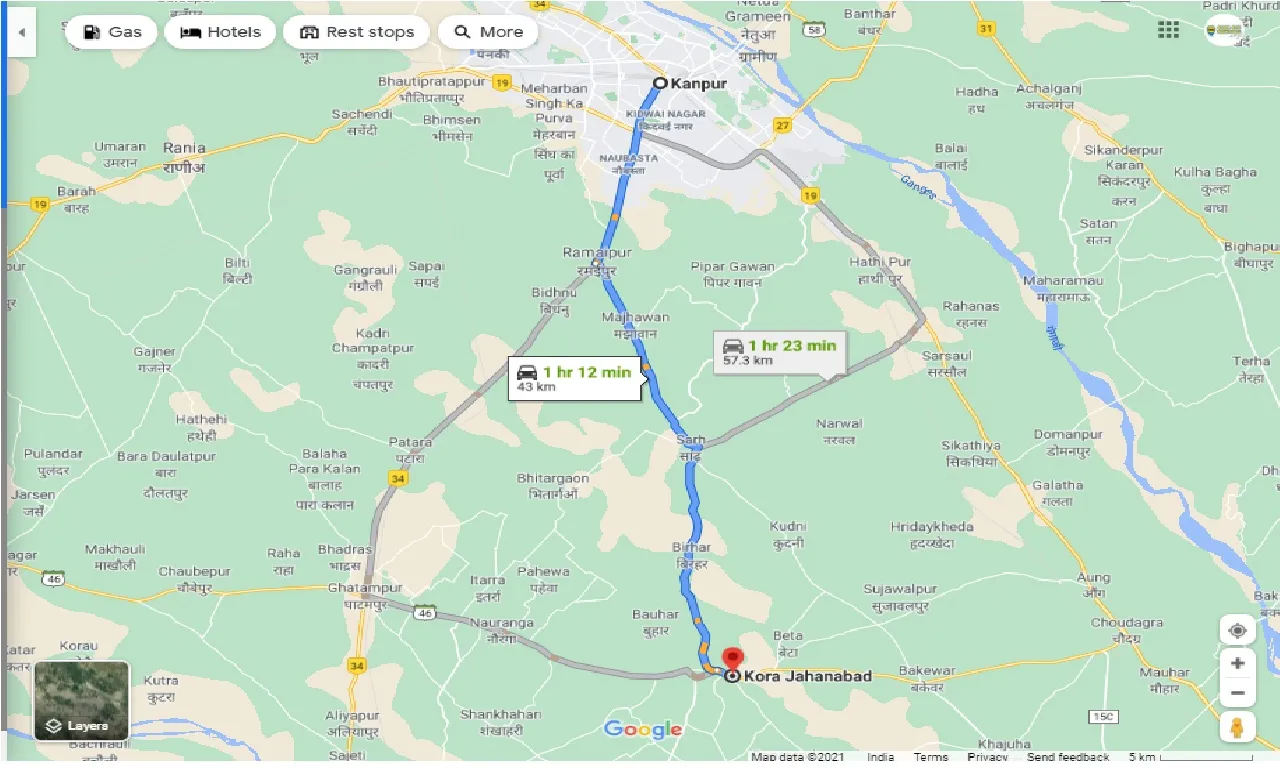 kanpur-to-kora-jahanabad-round-trip