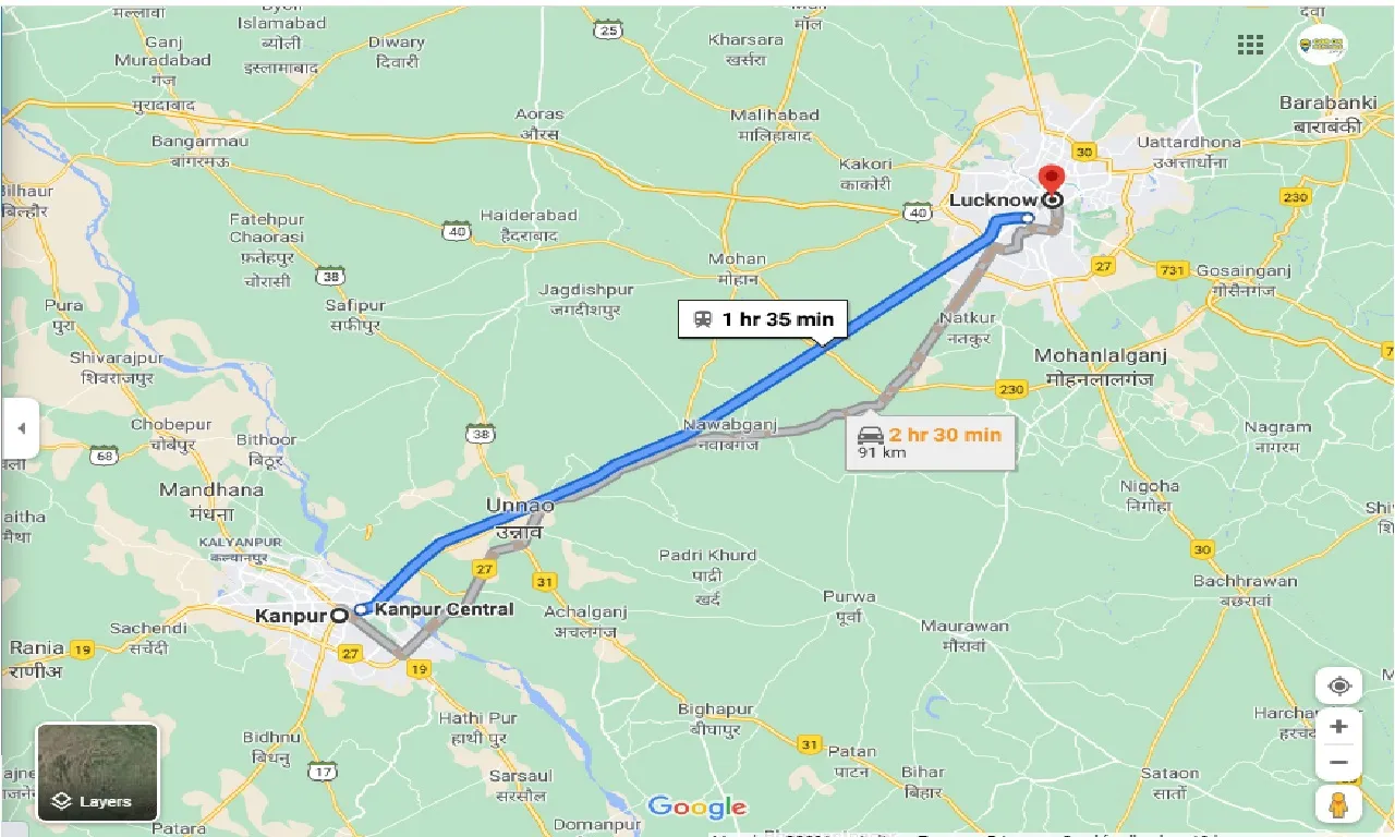 kanpur-to-lucknow-outstation