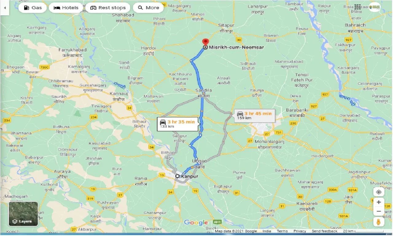 kanpur-to-misrikh-cum-neemsar-one-way