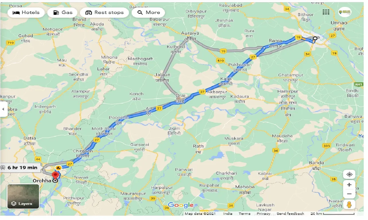 kanpur-to-orchha-outstation