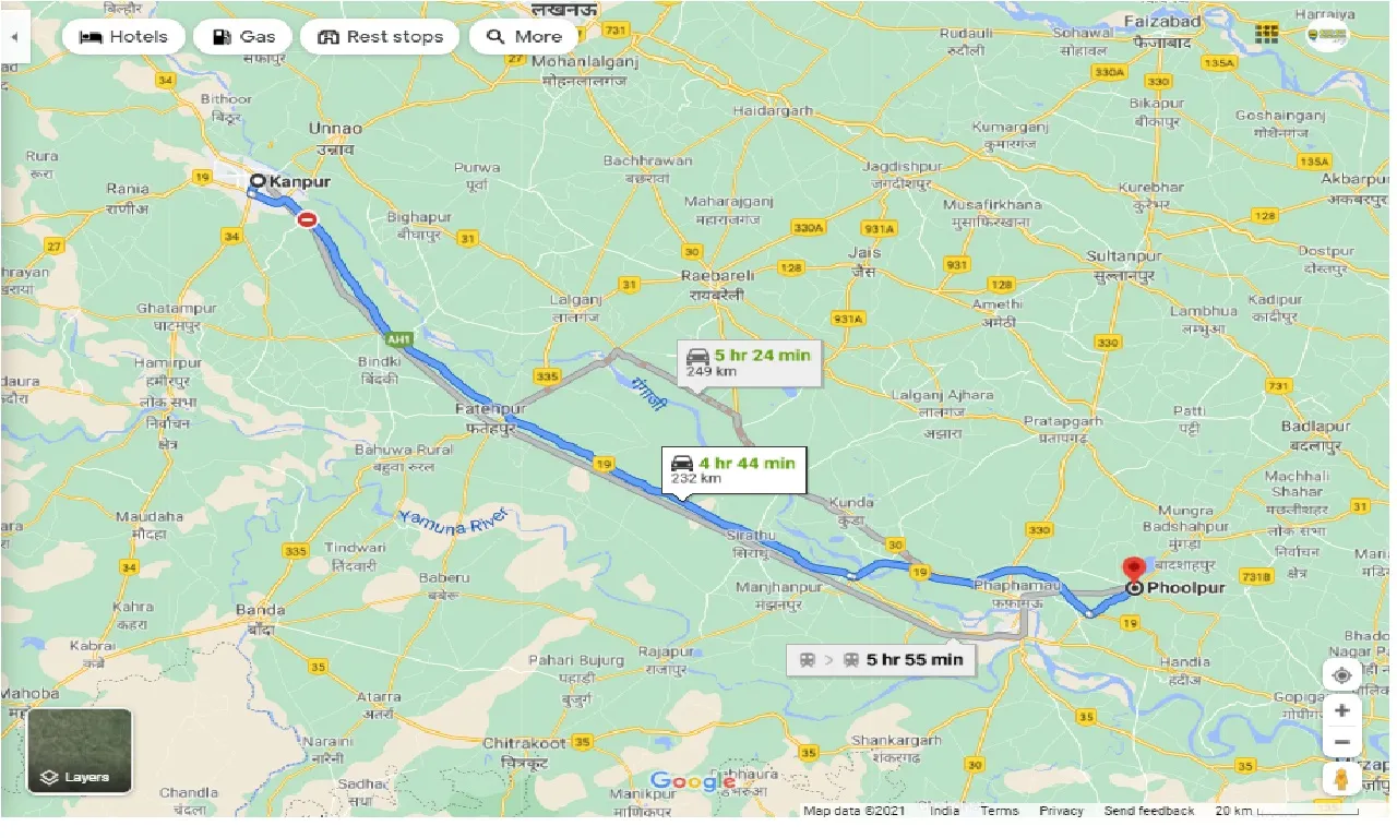 kanpur-to-phulpur-round-trip