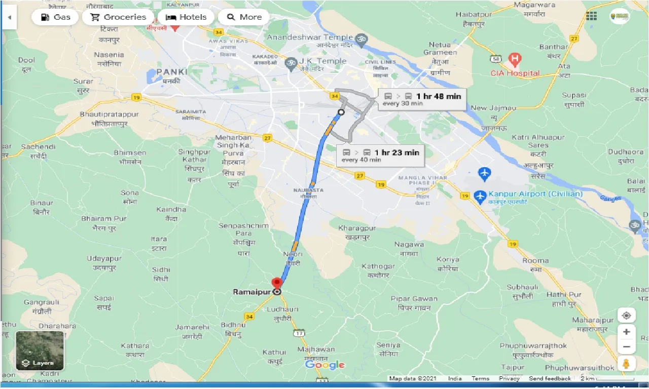 kanpur-to-ramaipur-round-trip