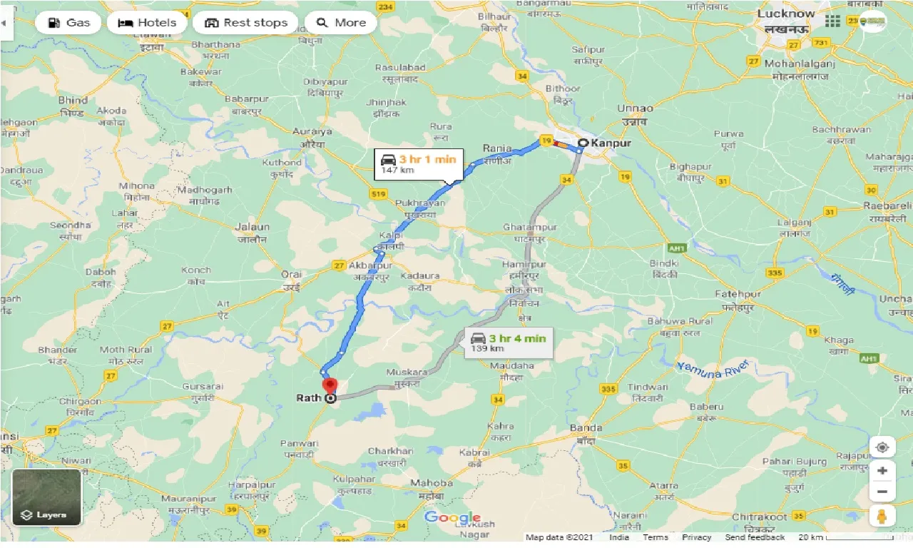 kanpur-to-rath-one-way