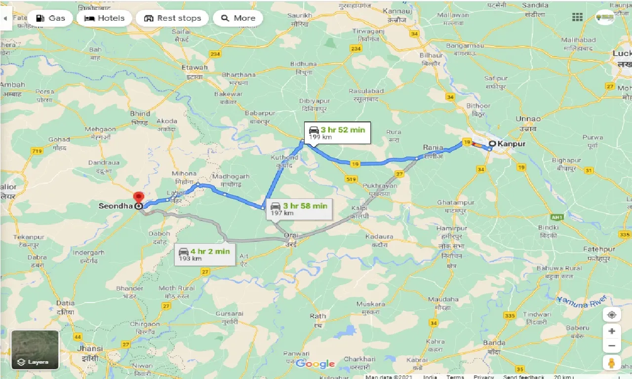 kanpur-to-seondha-one-way