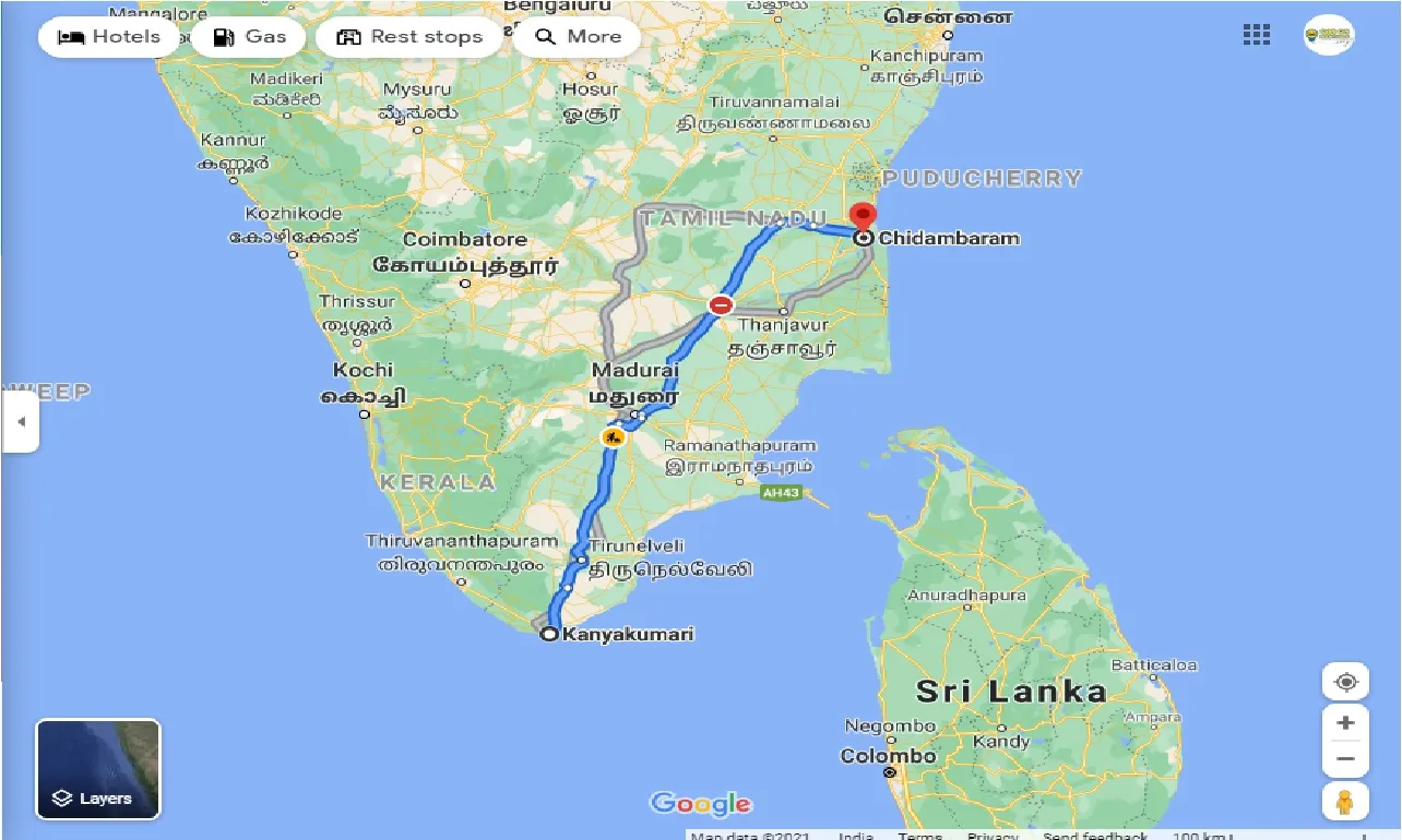 kanyakumari-to-chidambaram-outstation