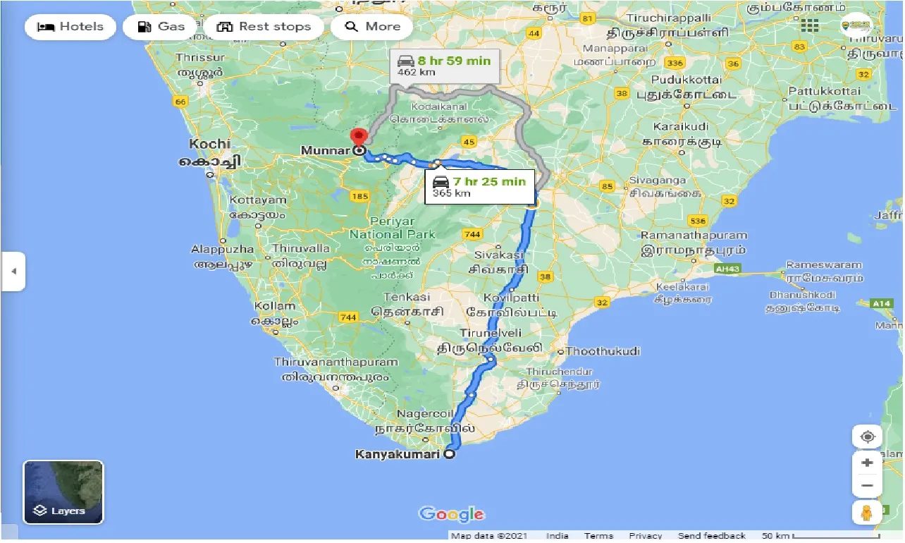 kanyakumari-to-munnar-outstation