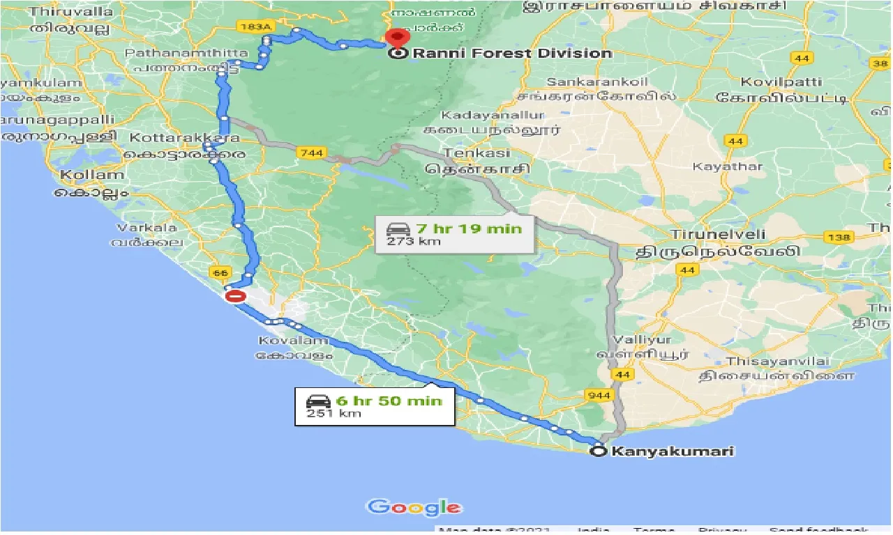 kanyakumari-to-ranni-forest-division-taxi