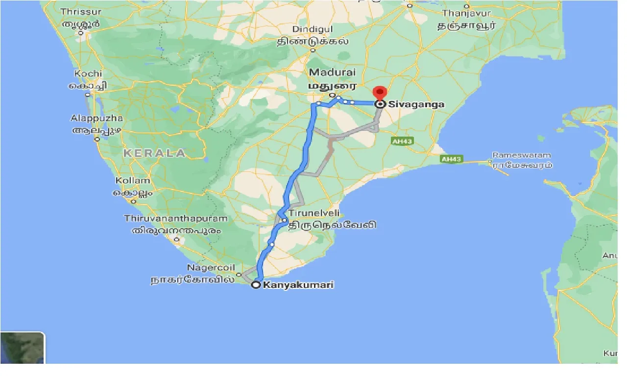 kanyakumari-to-sivaganga-one-way