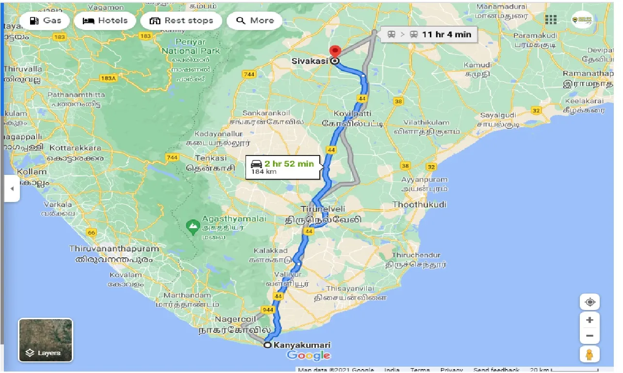 kanyakumari-to-sivakasi-one-way