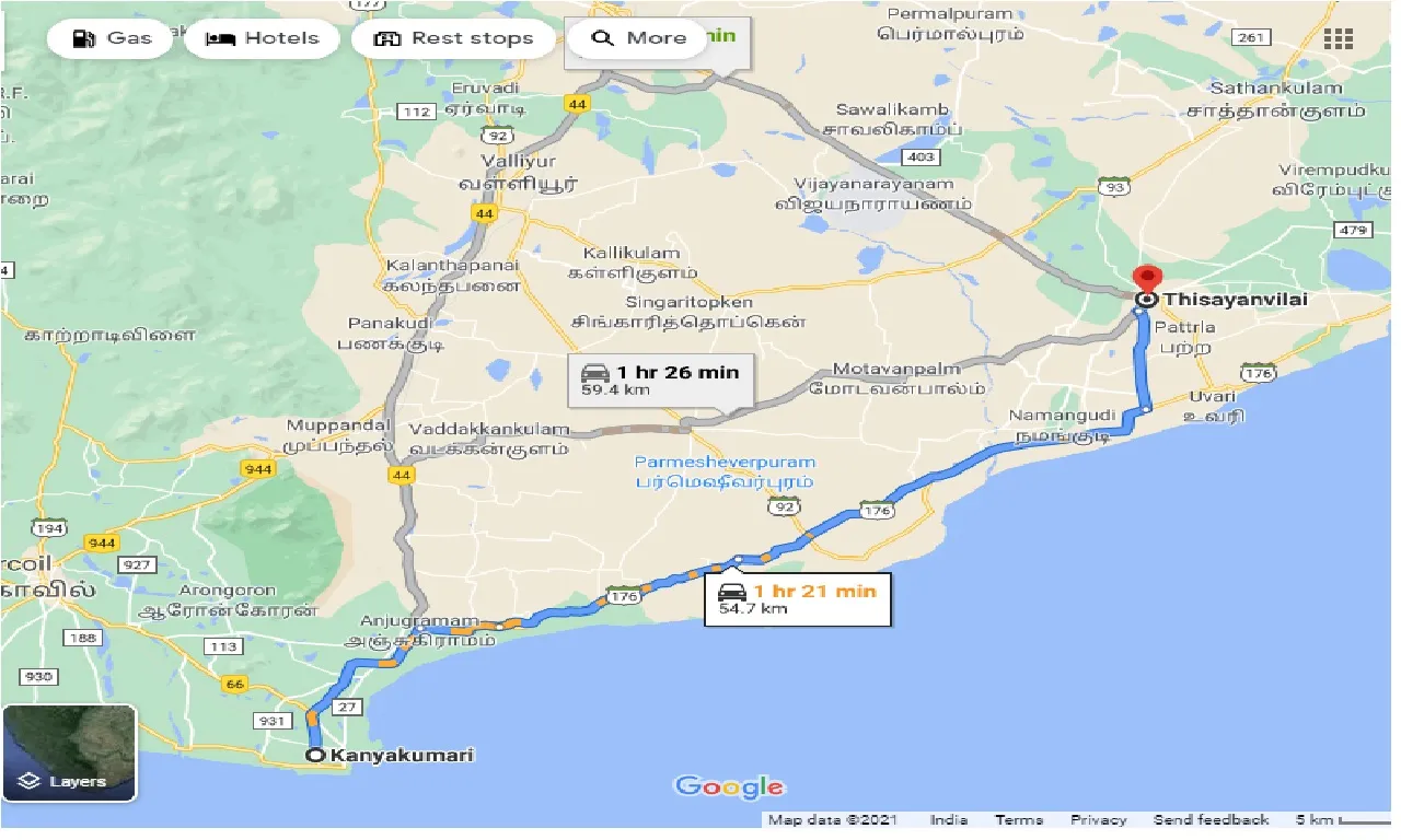 kanyakumari-to-thisayanvilai-one-way