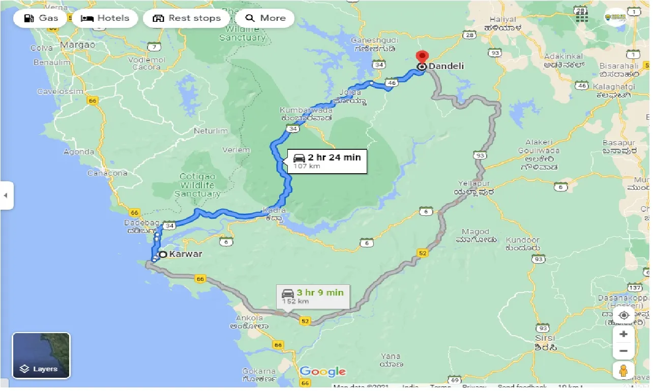 karwar-to-dandeli-round-trip