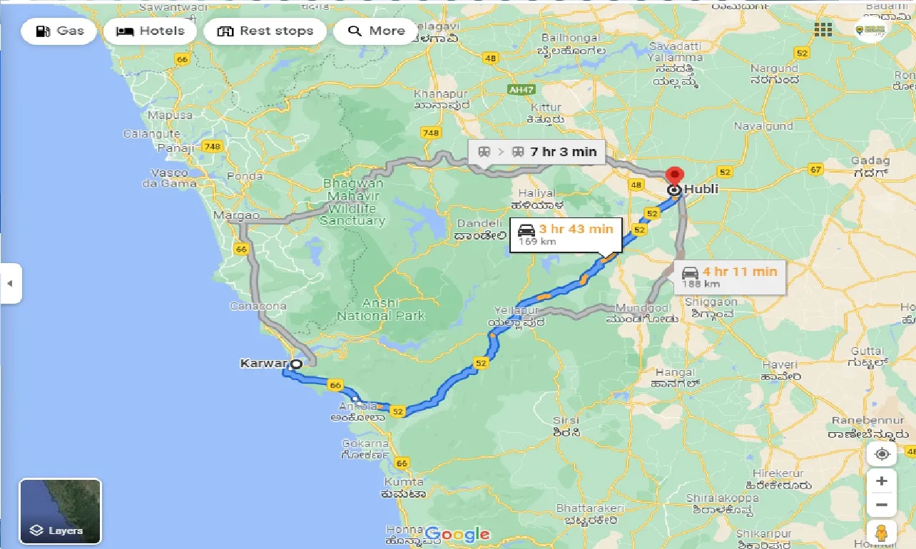 karwar-to-hubli-round-trip
