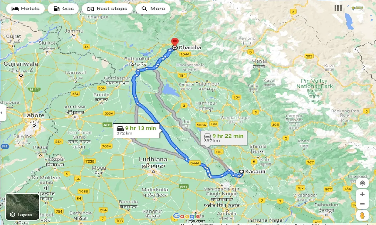 kasauli-to-chamba-hp-taxi