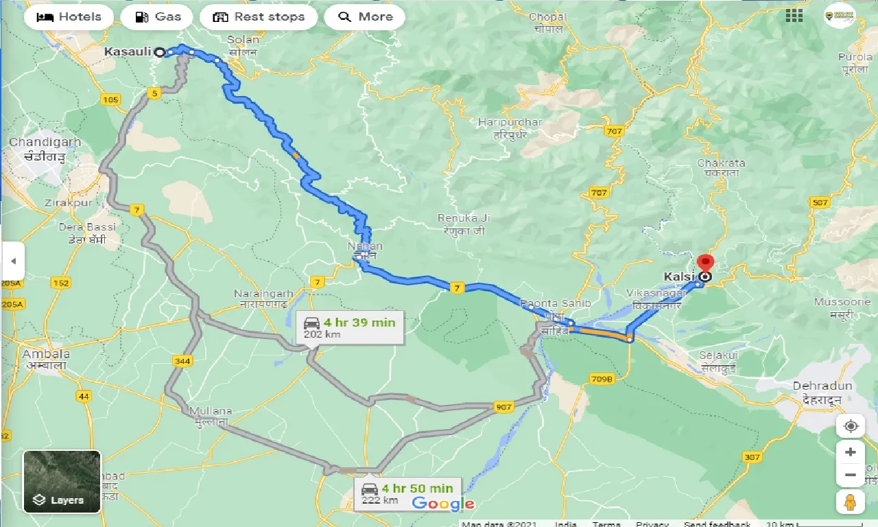 kasauli-to-kalsi-taxi