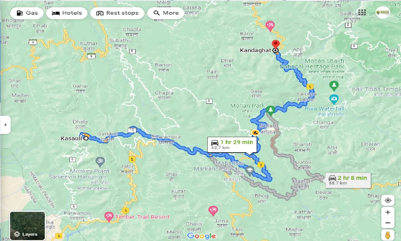 kasauli-to-kandaghat-taxi