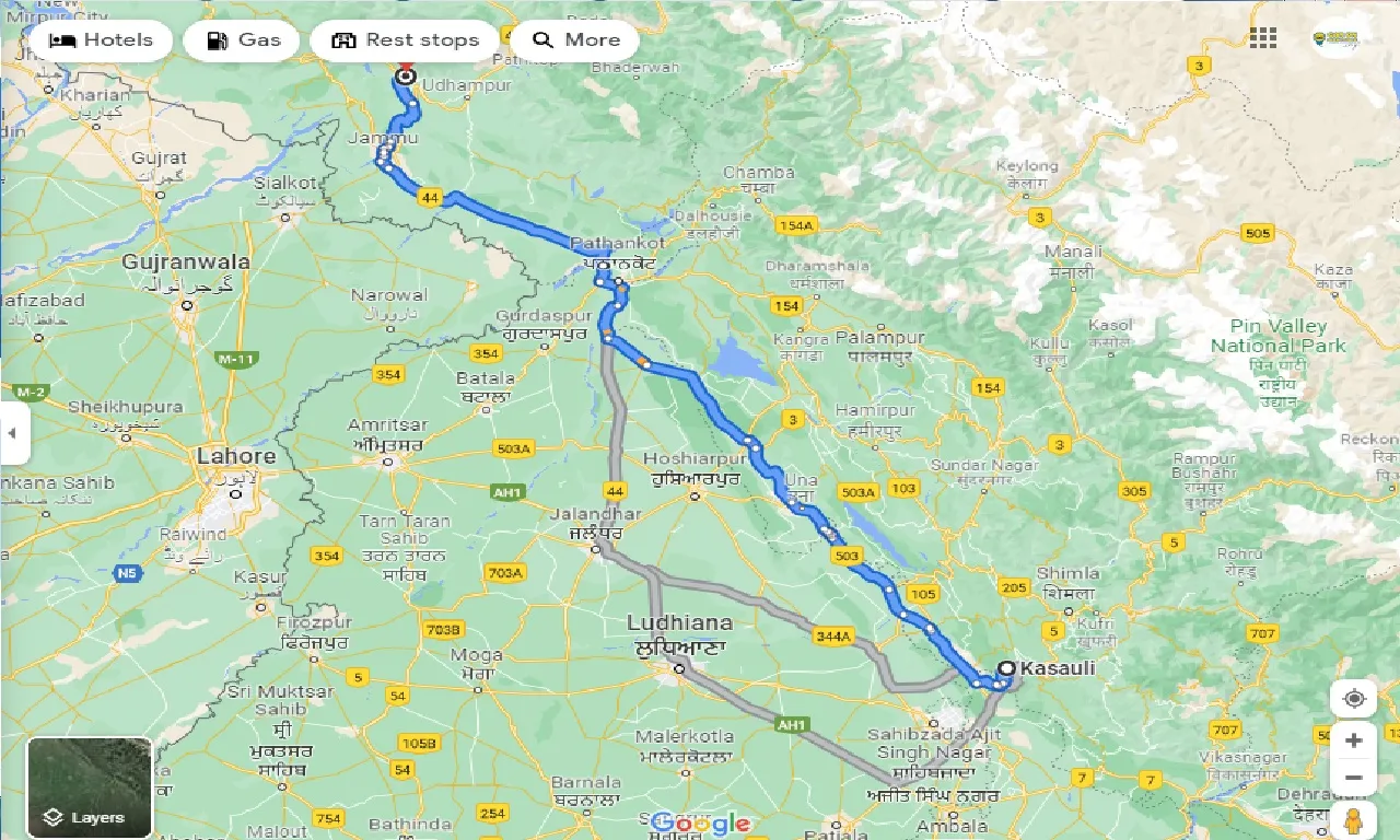 kasauli-to-katra-taxi