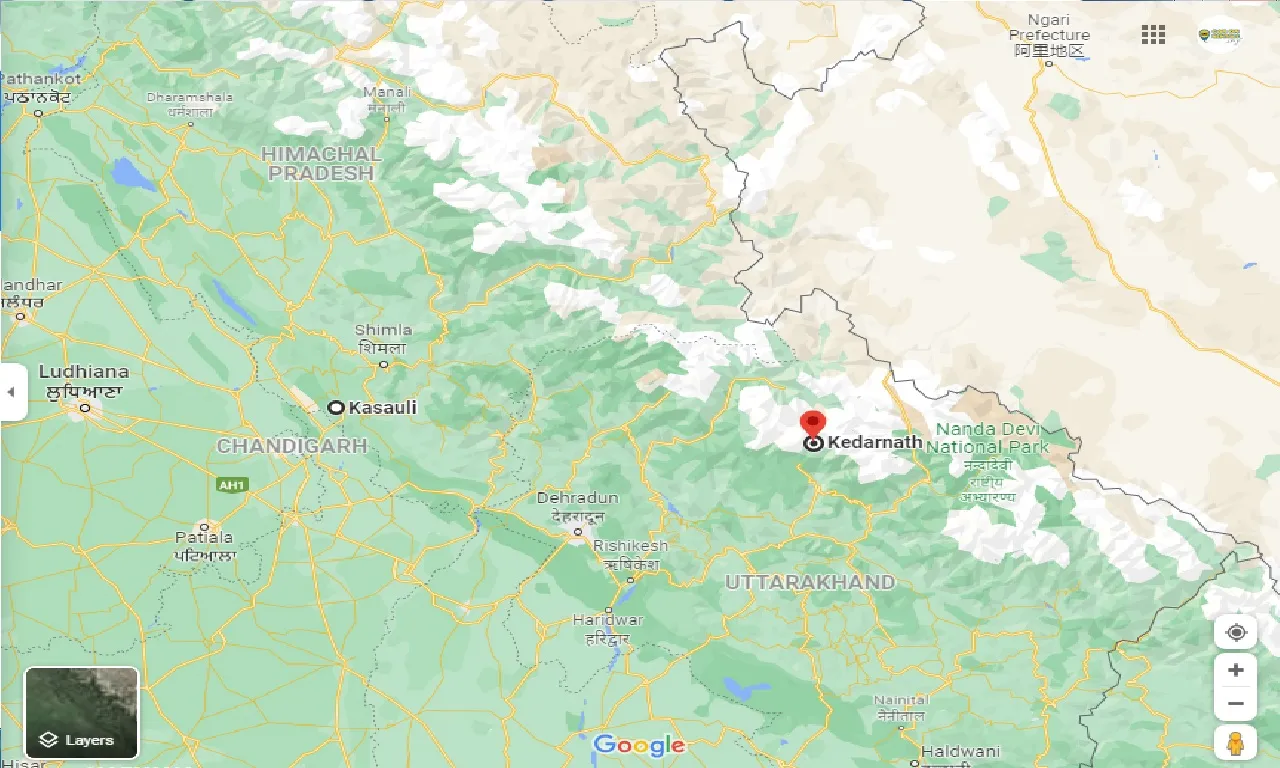 kasauli-to-kedarnath-taxi